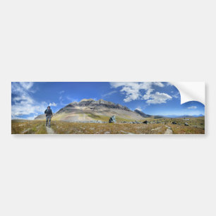 Cathedral Peak - Glacier National Park Bumper Sticker