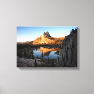 Cathedral Peak Sunset - John Muir Trail - Yosemite Canvas Print