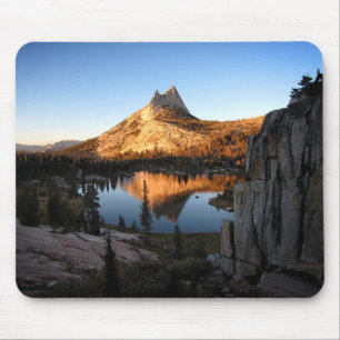 Cathedral Peak Sunset - John Muir Trail - Yosemite Mouse Mat