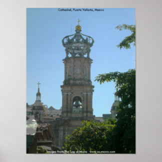 Cathedral, Puerto Vallarta, Mexico Poster
