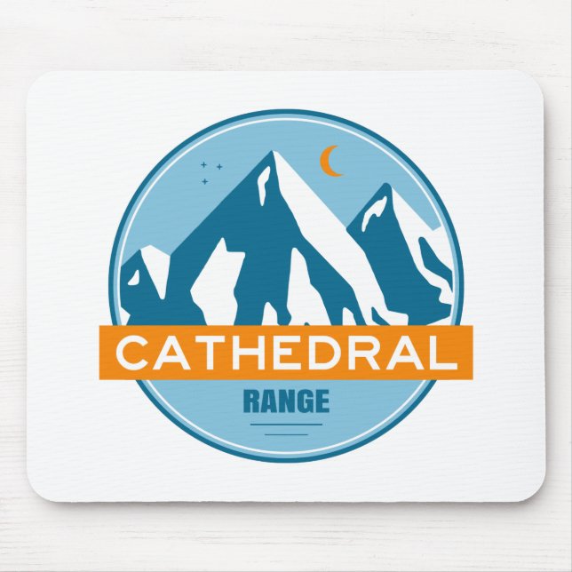 Cathedral Range California Mouse Mat (Front)