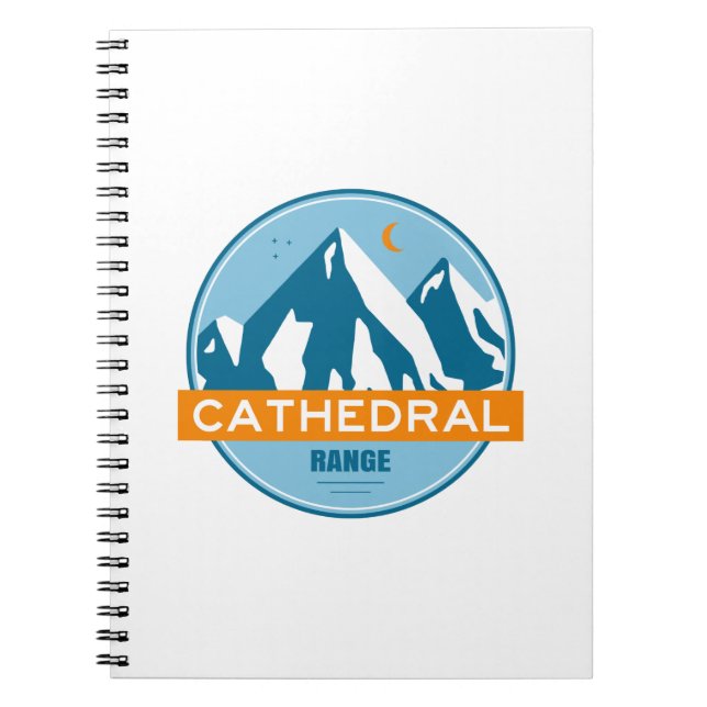 Cathedral Range California Notebook (Front)
