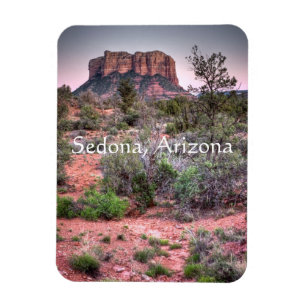 Cathedral rock  Arizona red rocks Magnet