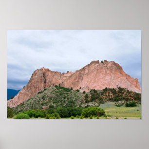 Cathedral Rock at Garden of the Gods Poster