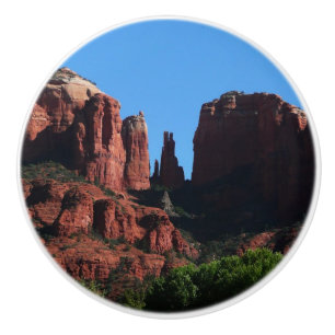 Cathedral Rock in Sedona Arizona Monument Ceramic Knob