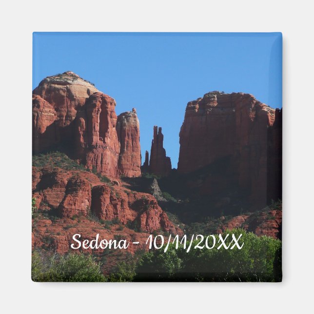 Cathedral Rock in Sedona Arizona Monument Magnet (Front)
