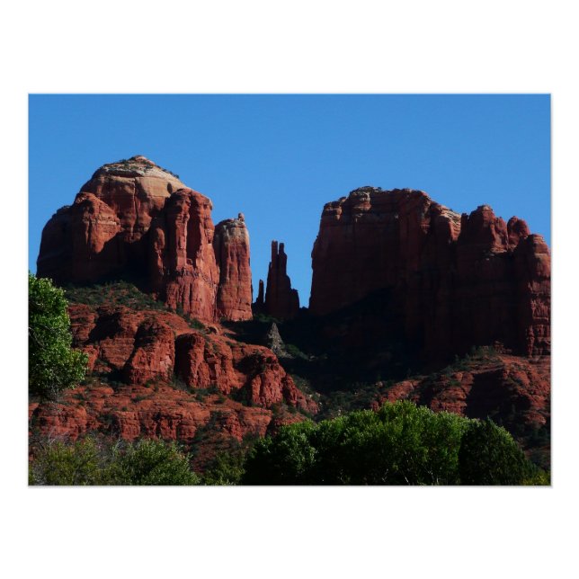 Cathedral Rock in Sedona Arizona Monument Poster (Front)