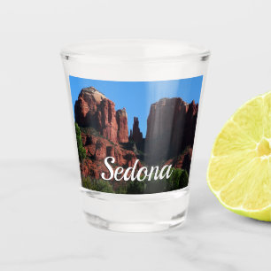 Cathedral Rock in Sedona Arizona Monument Shot Glass