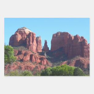 Cathedral Rock in Sedona Arizona Monument Wrapping Paper Sheet