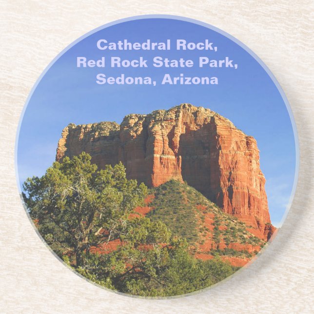 Cathedral Rock, Sedona, Arizona Coaster (Front)