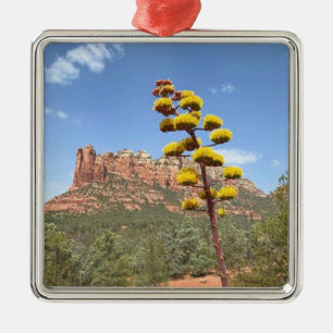 Cathedral Rock Sedona Arizona Metal Tree Decoration