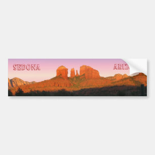 Cathedral Rock Sedona Panorama Bumper Sticker