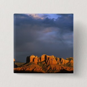 Cathedral Rocks in Sedona Arizona 15 Cm Square Badge