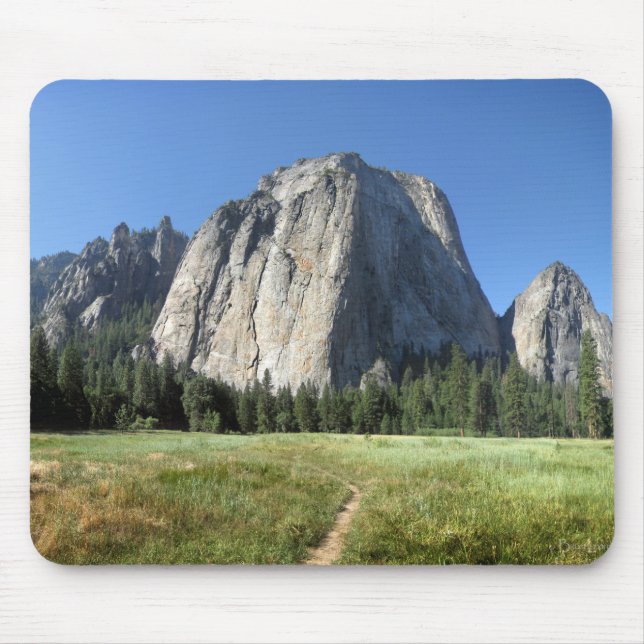 Cathedral Rocks - Yosemite Mouse Mat (Front)