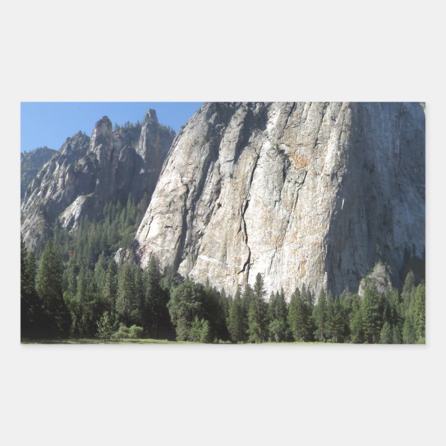 Cathedral Rocks - Yosemite Rectangular Sticker (Front)