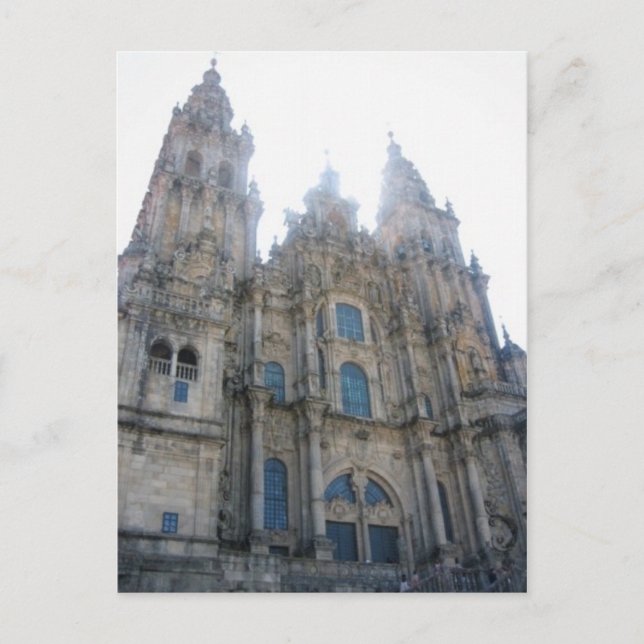 Cathedral Santiago de Compostela Postcard (Front)