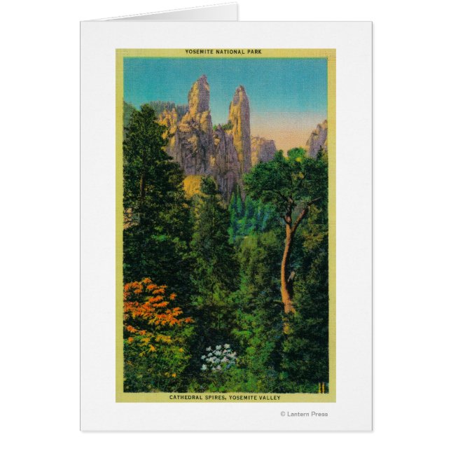 Cathedral Spires and Yosemite Valley (Front)