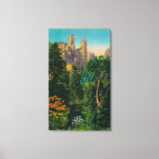 Cathedral Spires and Yosemite Valley Canvas Print