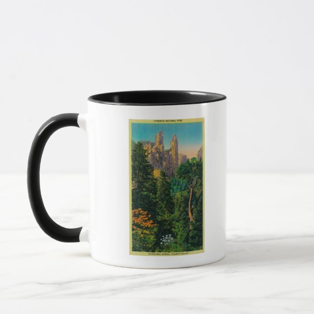 Cathedral Spires and Yosemite Valley Mug (Left)