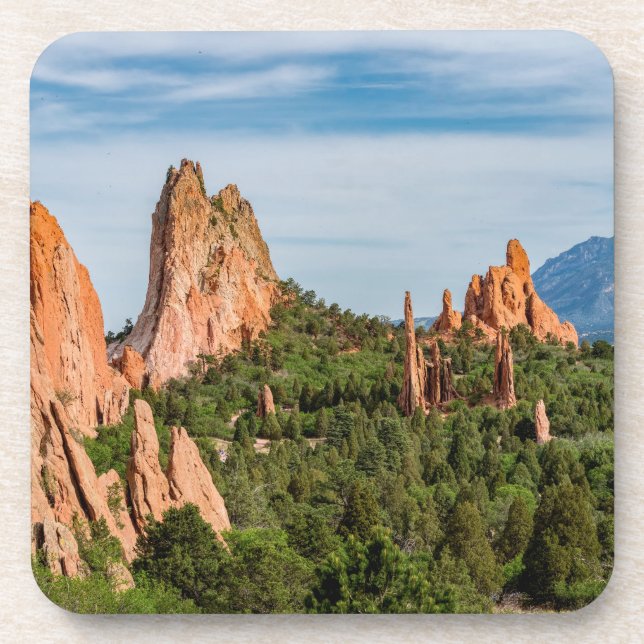Cathedral Spires Formations Colorado Coaster Set (Front)