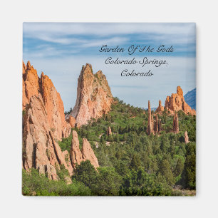 Cathedral Spires Formations Colorado Magnet