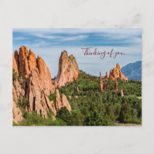 Cathedral Spires Formations Colorado Thinking U Postcard
