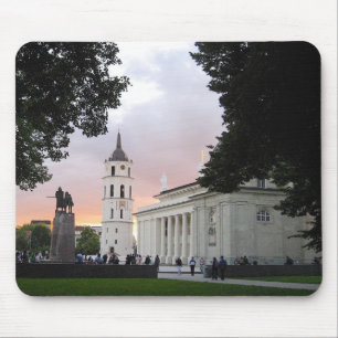 Cathedral Square in Vilnius, LITHUANIA --- Mouse Mat