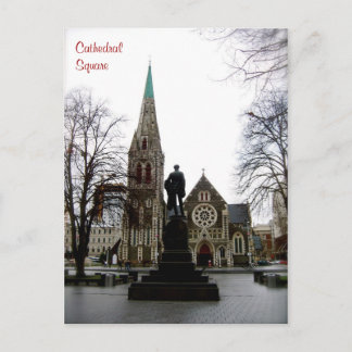 Cathedral Square Postcard