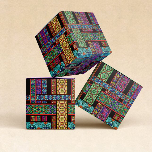 Cathedral Stained Glass Favour Box (Creator Uploaded)