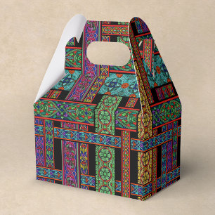 Cathedral Stained Glass Gable Favour Box