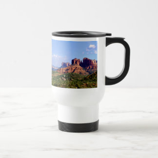 Cathedral Valley Sky Sedona Travel Mug