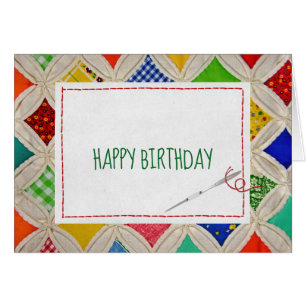 Cathedral Window Quilt Birthday