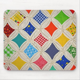 Cathedral Window quilt Mouse Mat