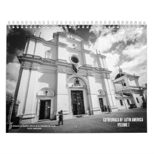 Cathedrals of Latin America Volume 1 Calendar