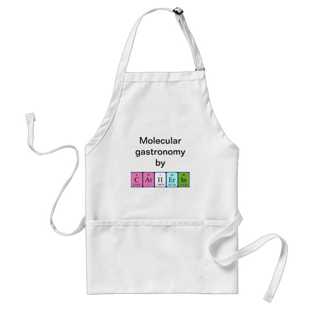 Catherin periodic table name apron (Front)