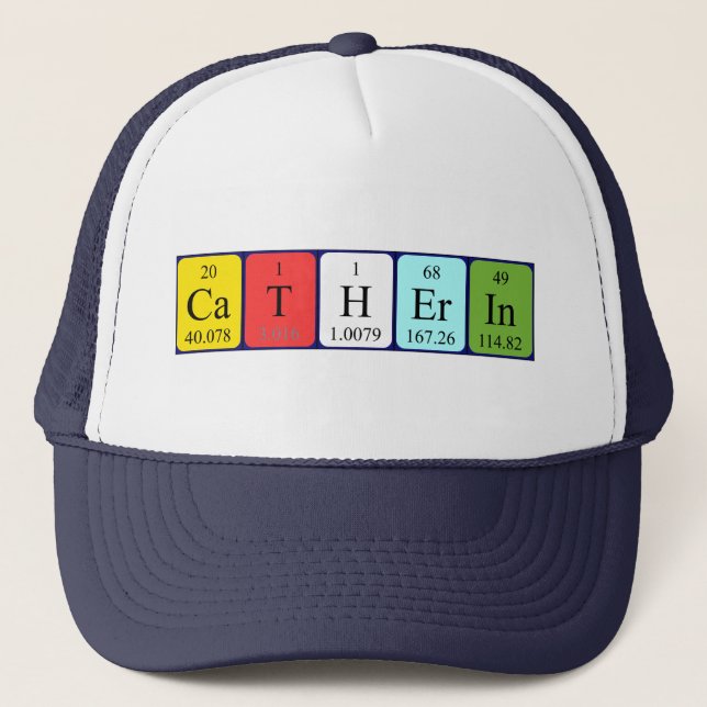 Catherin periodic table name hat (Front)