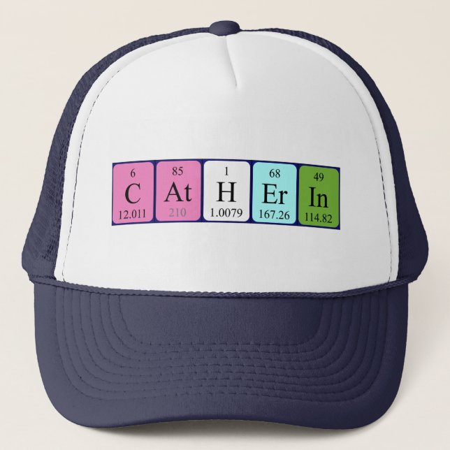 Catherin periodic table name hat (Front)