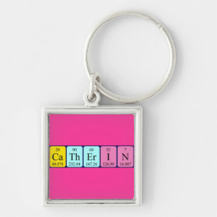 Catherin periodic table name keyring
