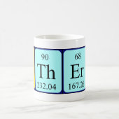 Catherin periodic table name mug (Center)