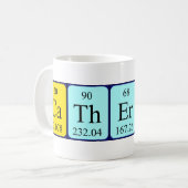 Catherin periodic table name mug (Front Left)