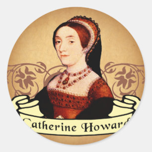 Catherine Howard Classic Round Sticker