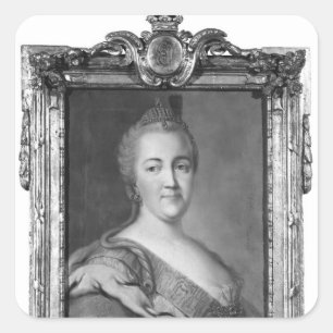 Catherine II Square Sticker