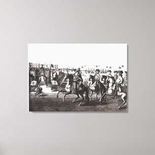 Catherine II the Great Canvas Print