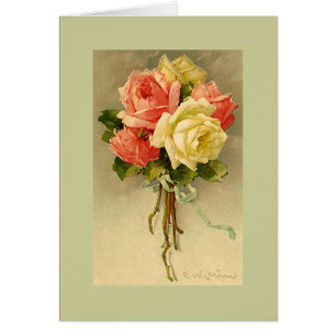 Catherine Klein Pink & White Roses LTGR