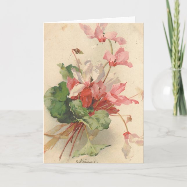 Catherine Klein Vintage Postcard Reproduction (Front)