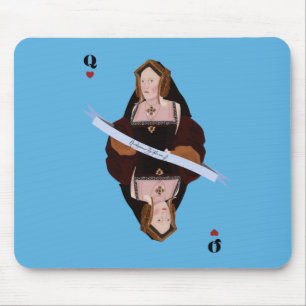Catherine of Aragon card Mouse Mat