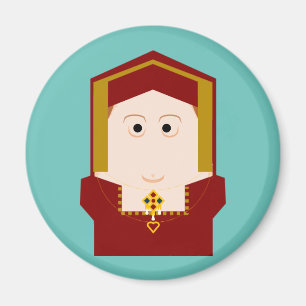 Catherine of Aragon fridge magnet