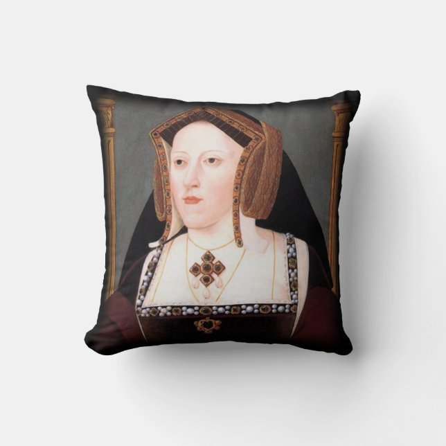 Catherine of Aragon Pillow (Front)