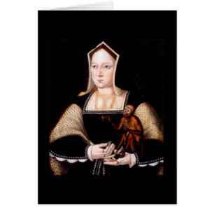 Catherine of Aragon with Monkey