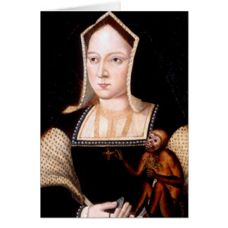 Catherine of Aragon with Monkey